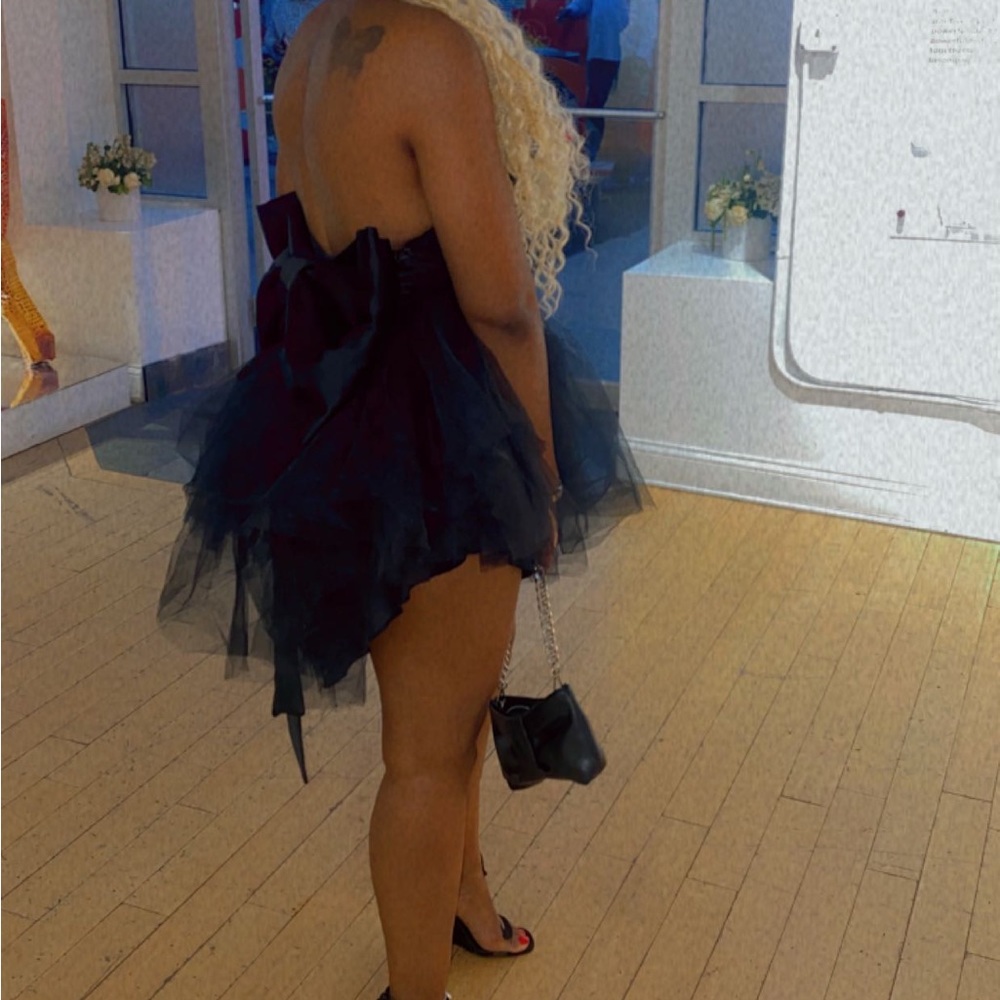 Black Bow Dress